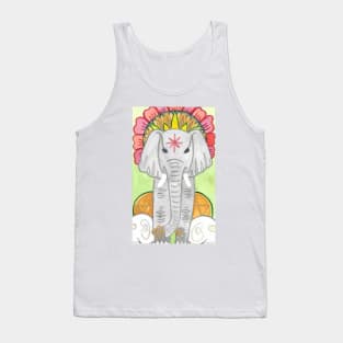 The Hierophant Watercolor Tank Top